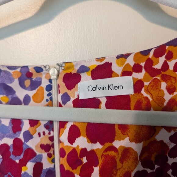 Calvin Klein multi color dress size 20 - Picture 2 of 9